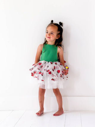 Scoots Strawberry Tutu Toddler Bamboo Dress | Events, Birthdays