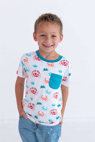 Eclipse Kids Pocket Tee - Crabby