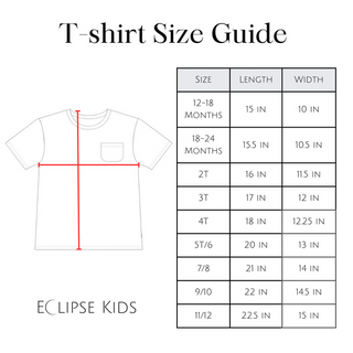 Eclipse Kids Pocket Tee - Rainy Days