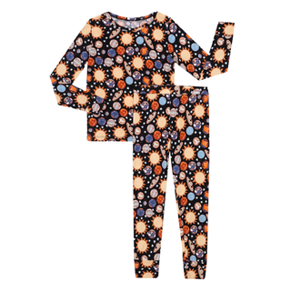 Sage & Ivory Baby Bamboo Two-Piece Pajama Set (Apollo)