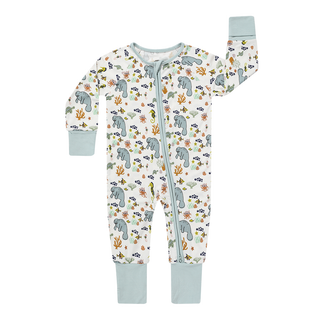 Emerson & Friends Manatee Animals Bamboo Pajamas Baby Pajamas Footie Pajamas