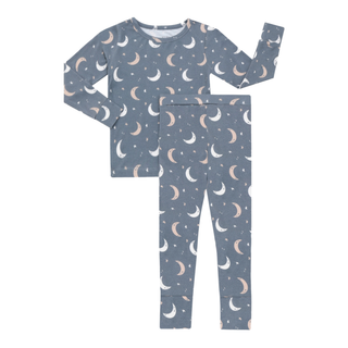 Sage & Ivory Baby Bamboo Two-Piece Pajama Set (Luna)